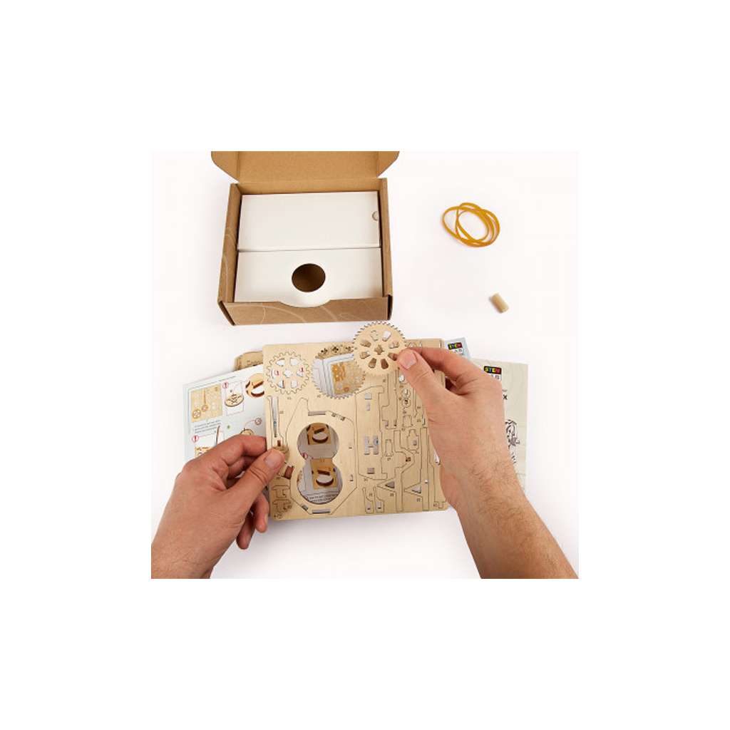 Збірна модель Ugears Stem Lab Коробка передач (6336754) - зображення 4