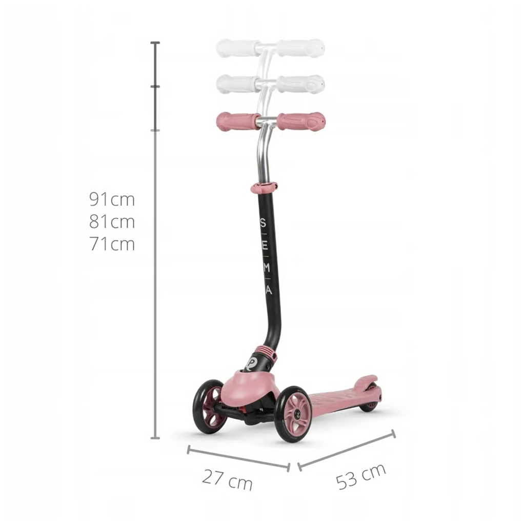 Самокат QPlay 5 в 1 Sema Pink (ST-004SemaPink) - зображення 8