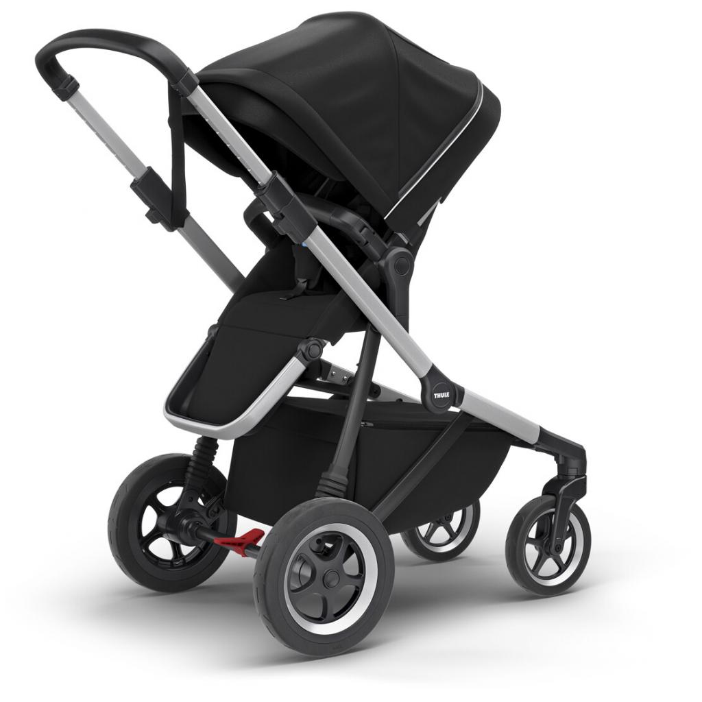 Коляска Thule 2 в 1 Sleek с люлькою Midnight Black (TH 11000007) - зображення 3