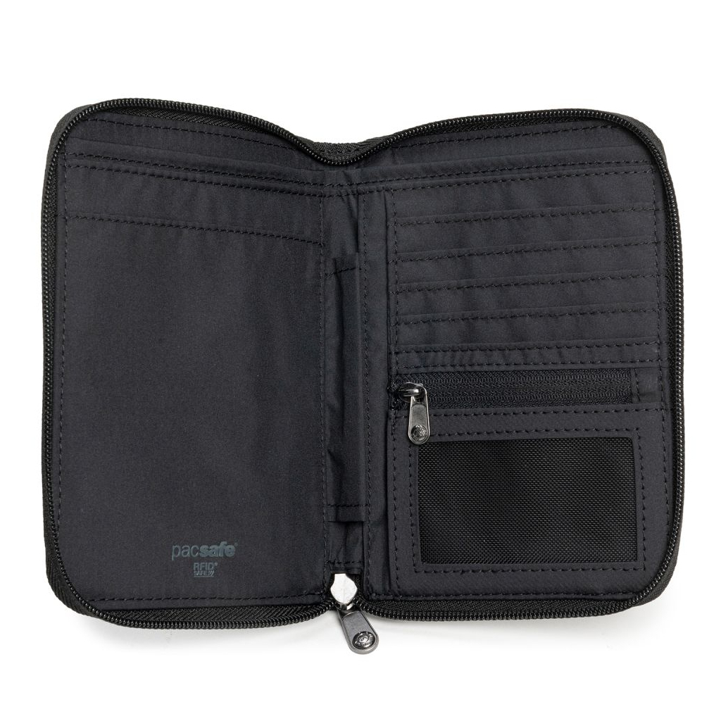 Гаманець Pacsafe RFIDsafe compact travel organizer Чорний (11020100) - зображення 4