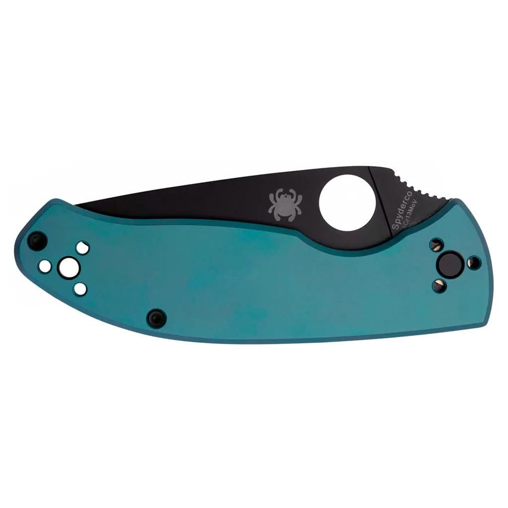 Ніж Spyderco Tenacious BB Titanium Blue (C122TIBLBKP) - зображення 3