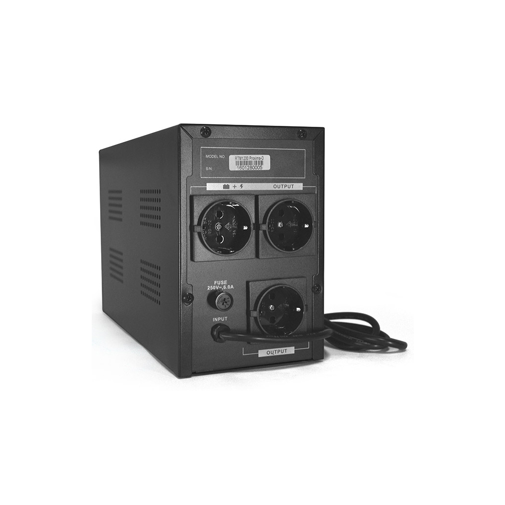 Пристрій безперебійного живлення Ritar RTM1000 (600W) Proxima-D (RTM1000D) - зображення 2