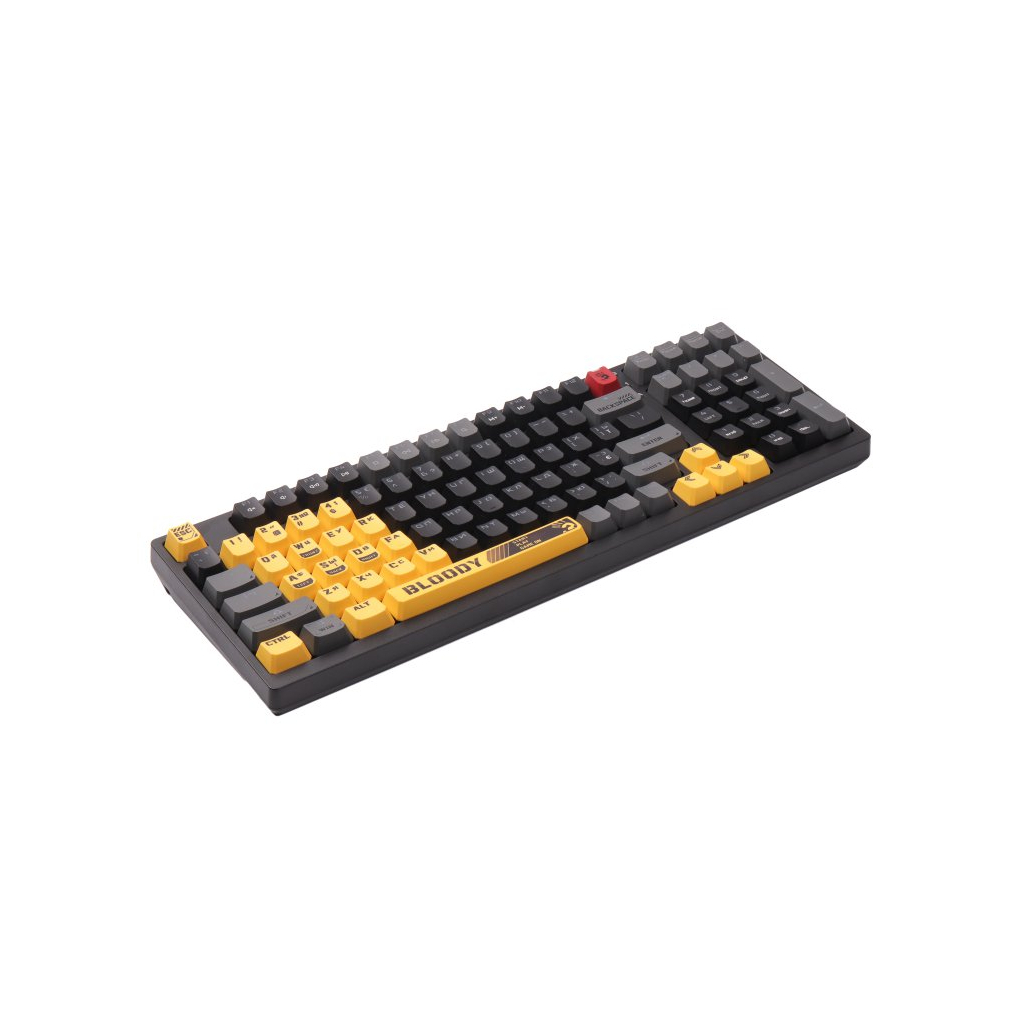 Клавіатура A4Tech Bloody S98 RGB BLMS Red Switch USB Sports Lime (4711421000406) - зображення 2