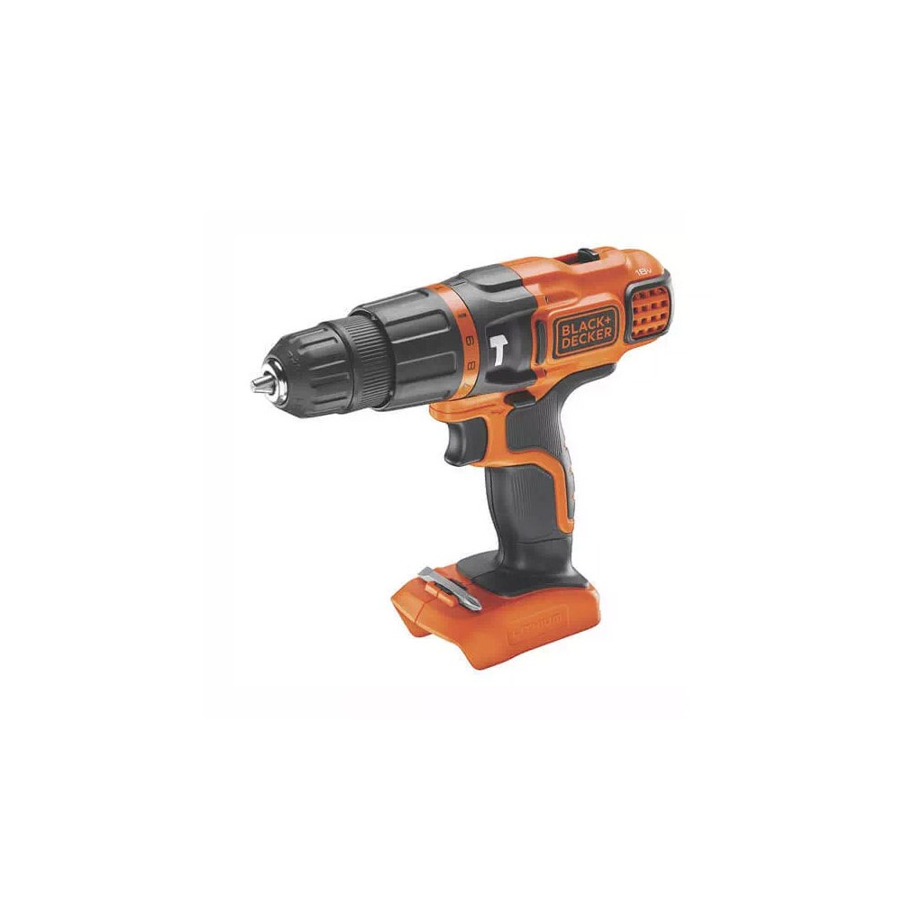 Шуруповерт Black&Decker 18 В, 28 Нм (без АКБ та ЗП) (BDCH188N) - зображення 2