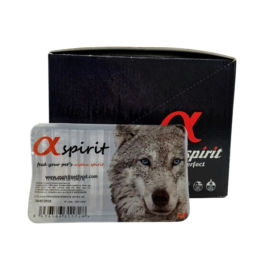Ласощі для собак Alpha Spirit Bully Stick 12 шт M (8436586311728) - зображення 2