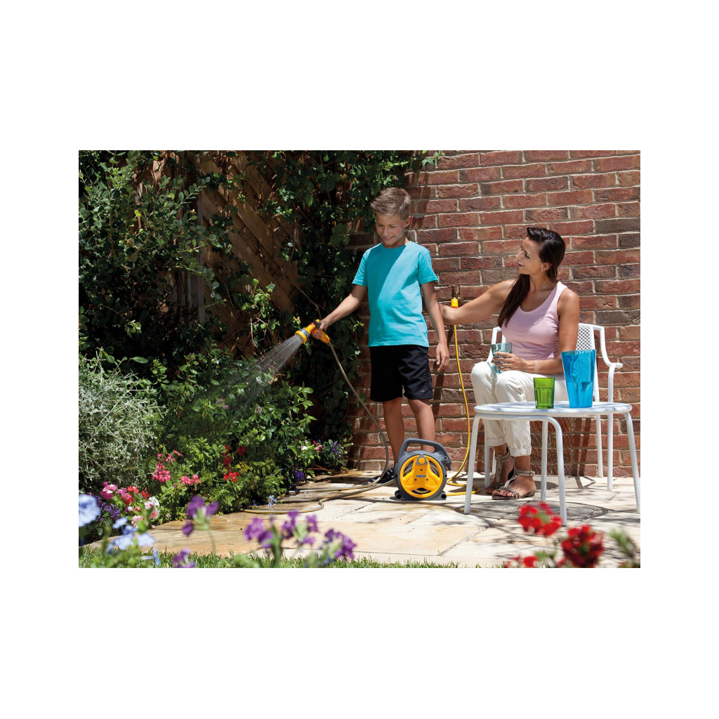Шланг для поливу HoZelock з котушкою d7,5мм 8м і 2м + 4 конектори Міні Pico Reel (7050) - изображение 4