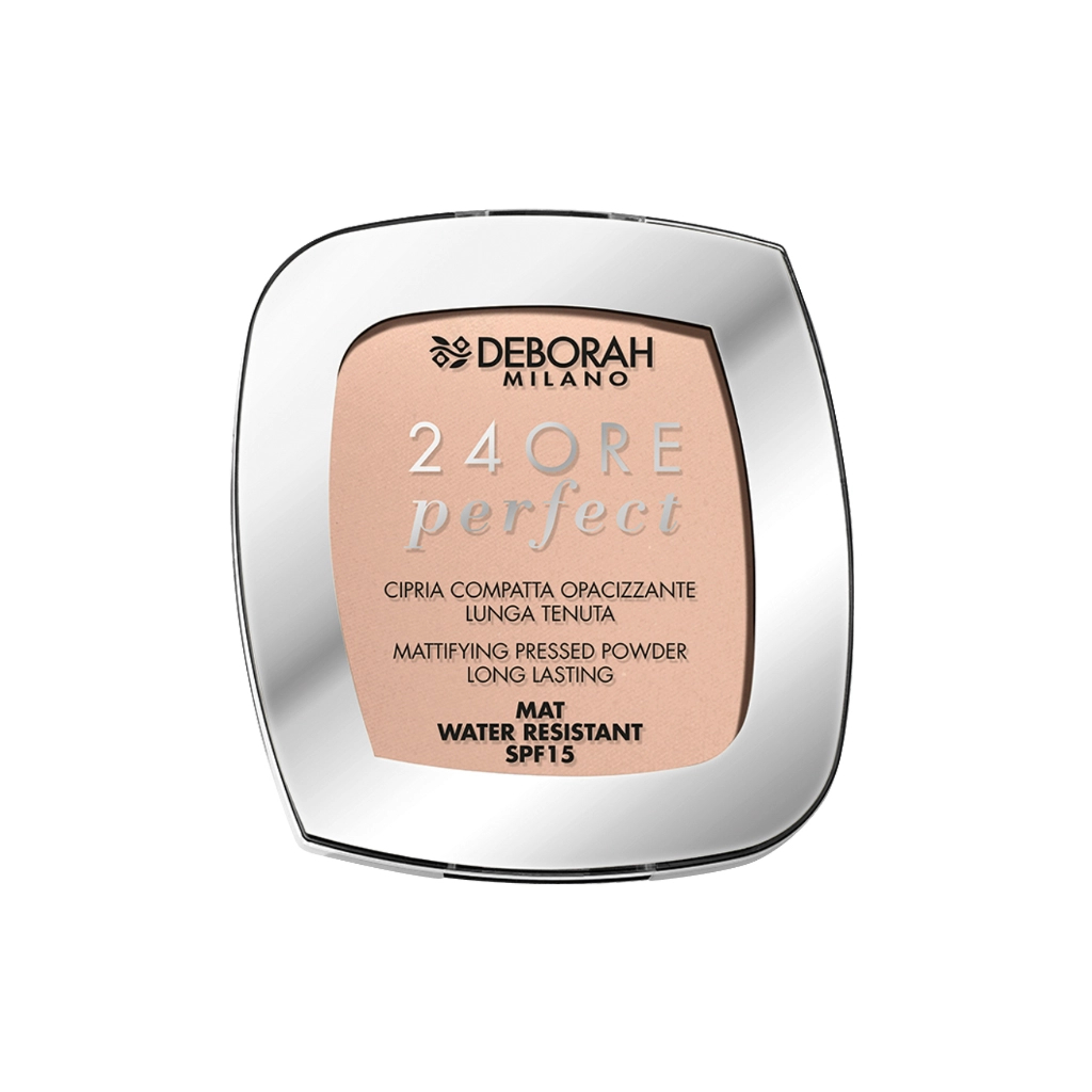 Пудра для обличчя Deborah 24Ore Perfect SPF15 03 - Rose (8009518332278) - зображення 1