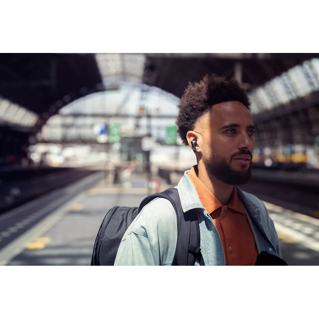 Навушники Philips TAT5506 TWS ANC Pro IPX5 Touch control Mic Black (TAT5506BK/00) - зображення 3