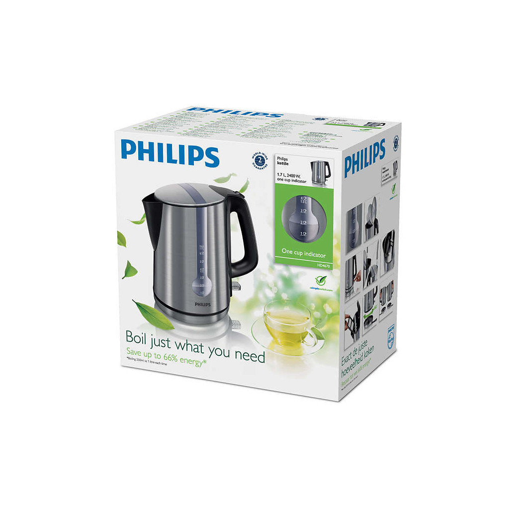 Електрочайник Philips HD 4670/20 (HD4670/20) - зображення 4