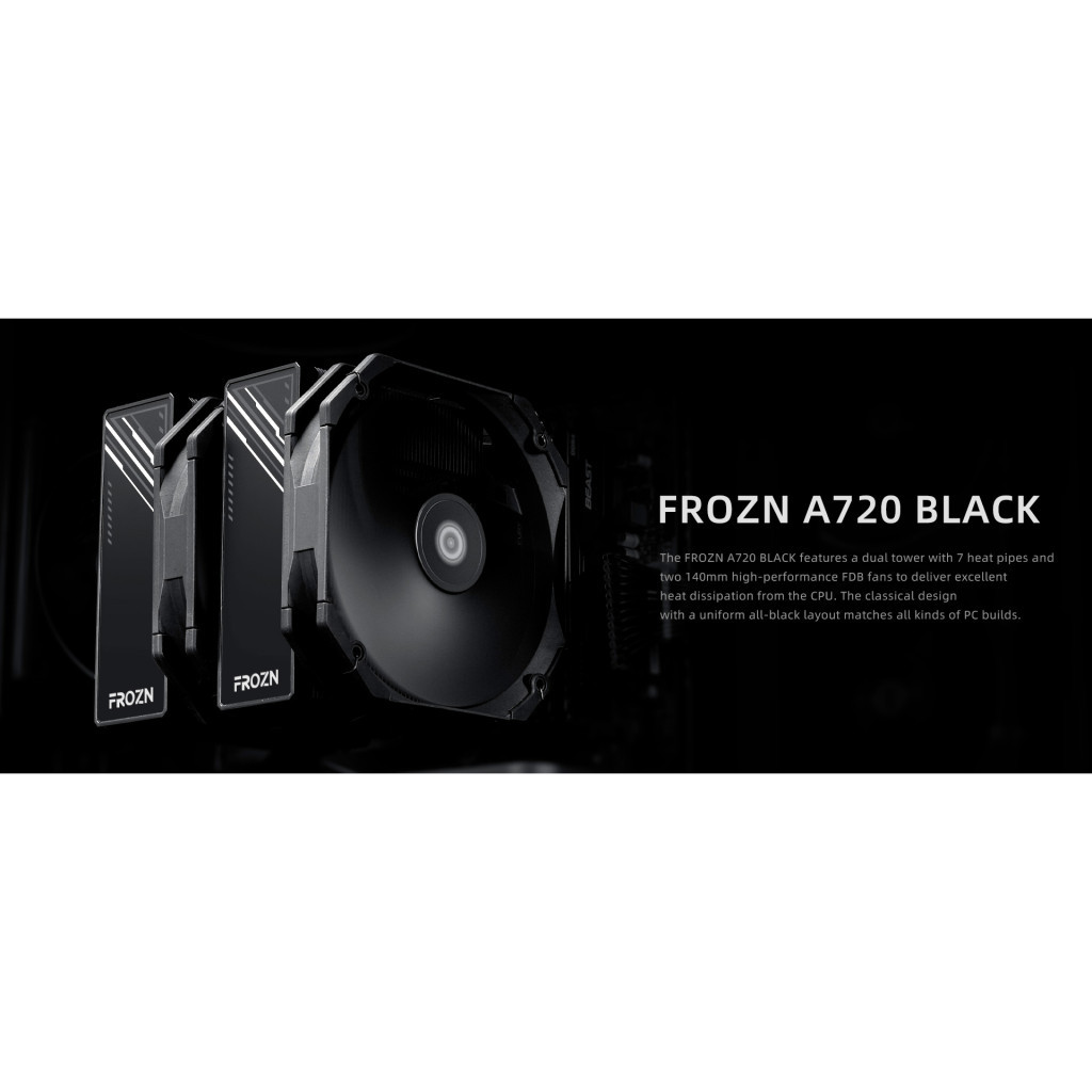 Кулер до процесора ID-Cooling FROZN A720 Black - зображення 8
