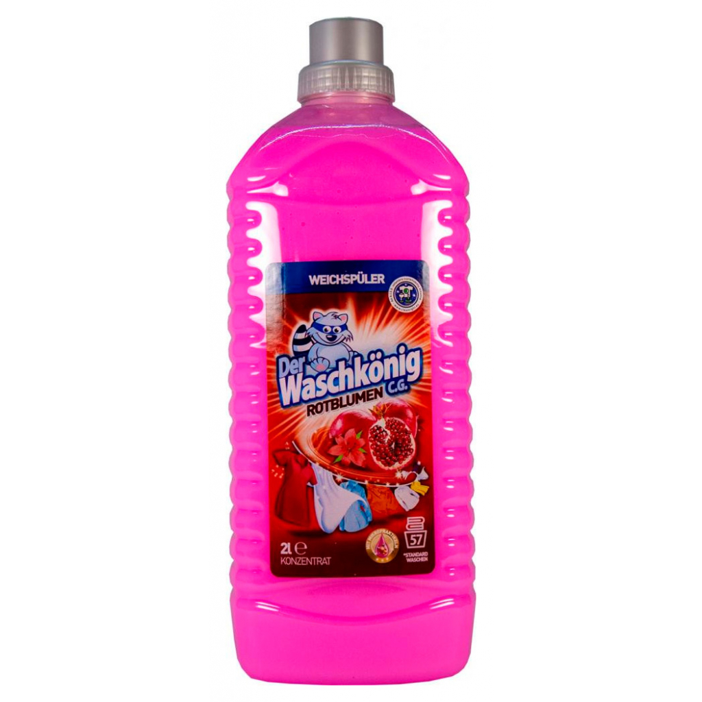 Кондиціонер для білизни Waschkonig Rotblumen Польові квіти 2 л (4260353550799) - зображення 1