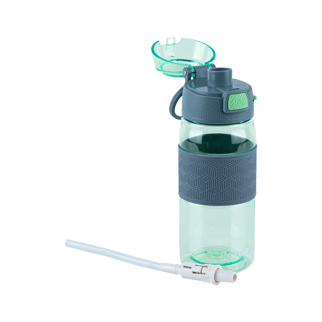 Поїльник-непроливайка Kite 600 мл, зелено-сіра (K24-1201-2) - зображення 5