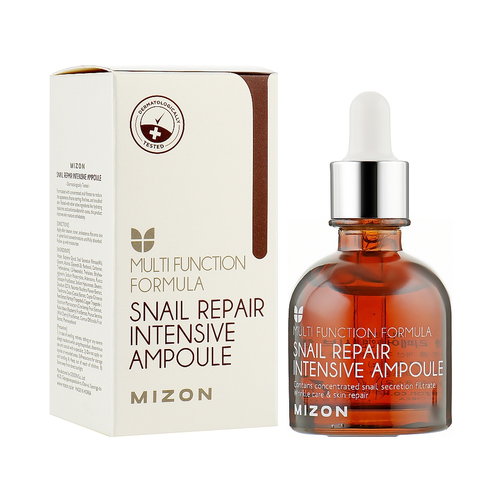 Сироватка для обличчя Mizon Snail Repair Intensive Ampoule 30 мл (8809663751623) - изображение 2