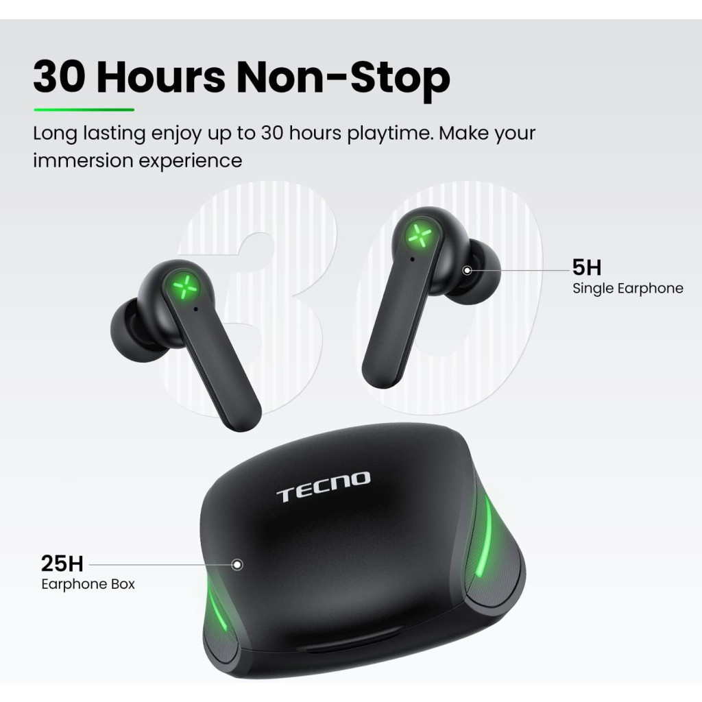 Навушники Tecno G01 Black (4895180780899) - зображення 6