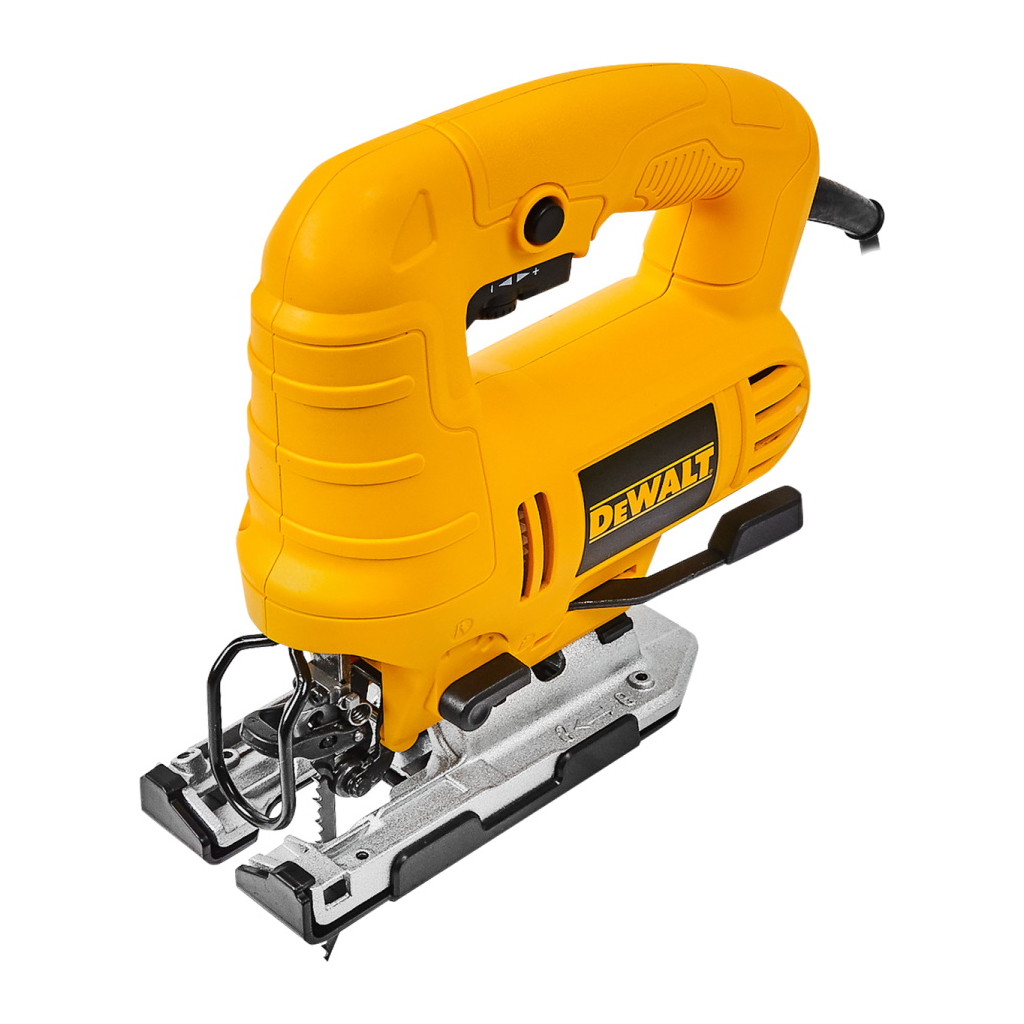 Електролобзик DeWALT 550 Вт, 500 - 3200 хід/хв, 2.4 кг (DWE249) - зображення 1