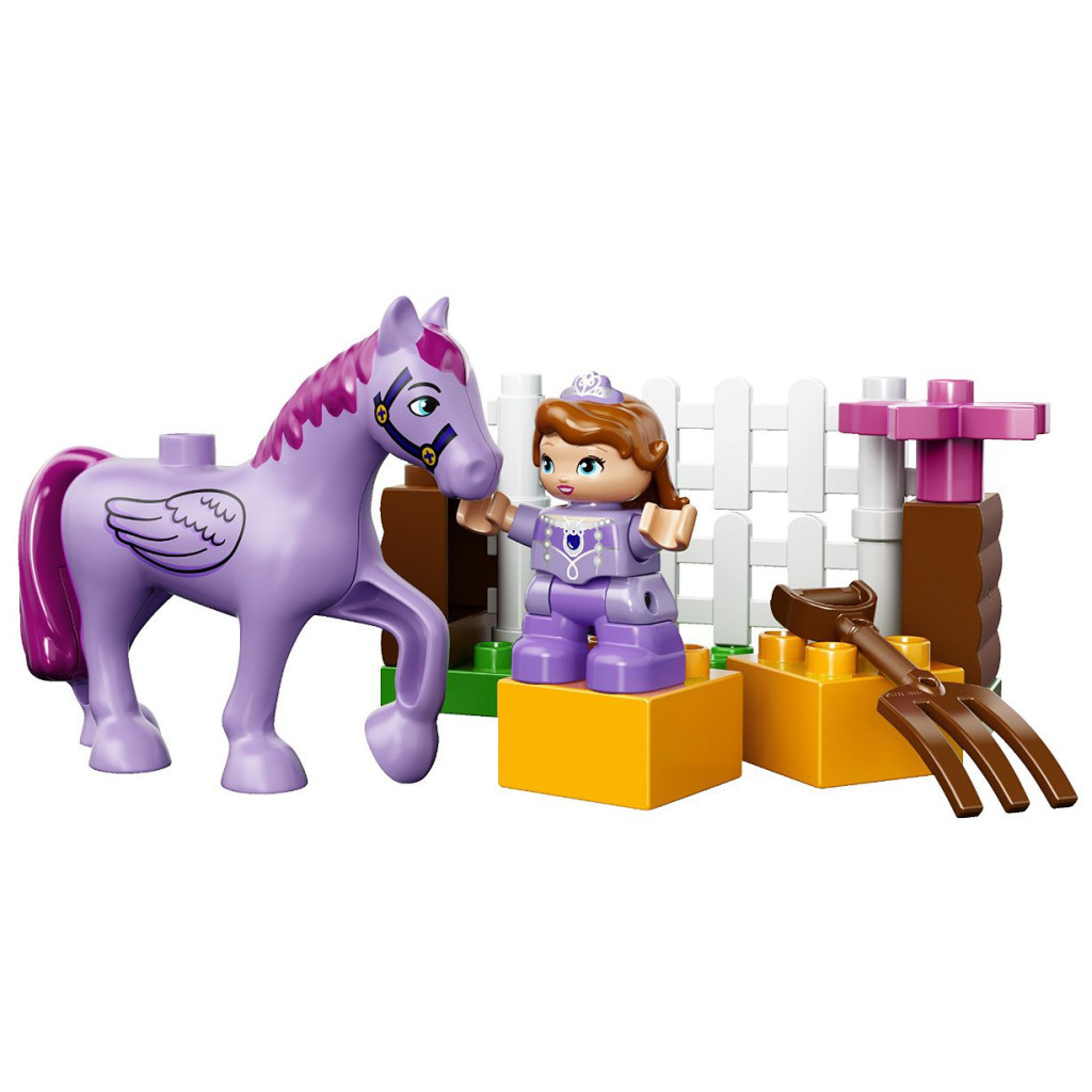 Конструктор LEGO Duplo IP Софії Прекрасна королівська стайня (10594) - зображення 6