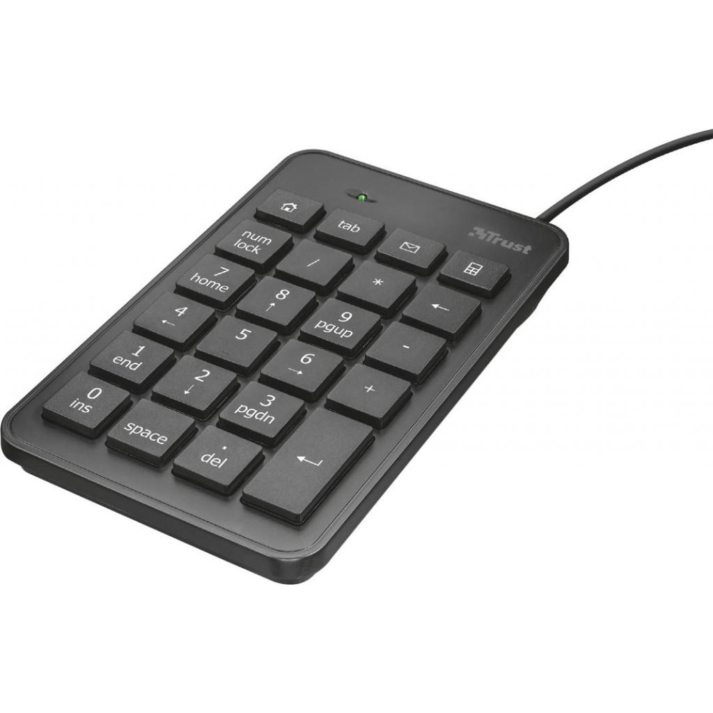 Клавіатура Trust Xalas USb numeric keypad (22221) - зображення 2
