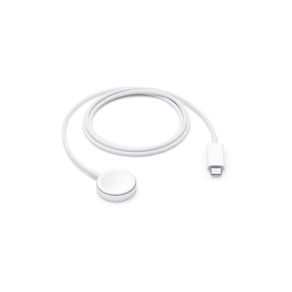 Зарядний пристрій Apple Watch Magnetic Charger to USB-C Cable 1 м (MX2H2ZM/A) - зображення 1