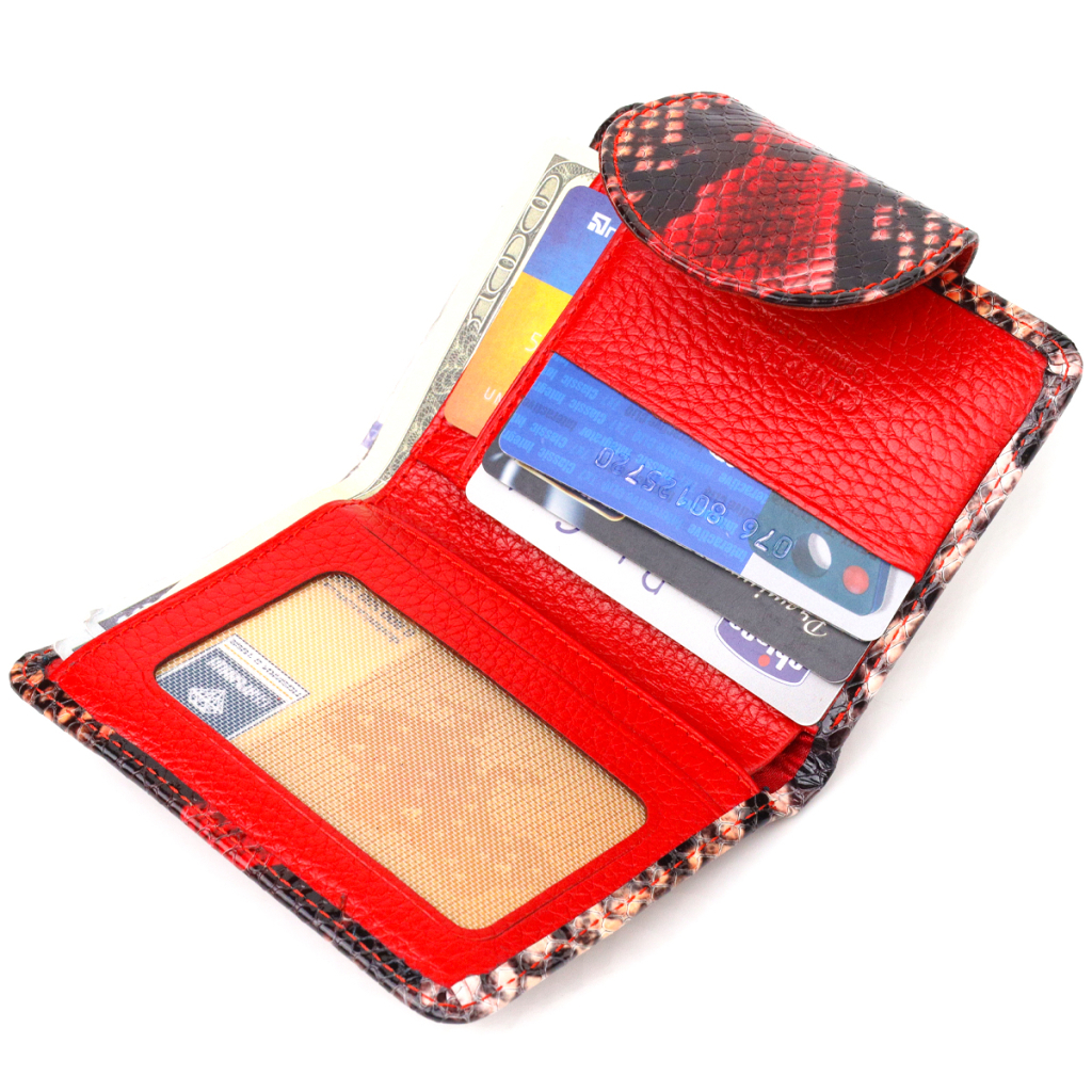 Гаманець Canpellini З натуральної шкіри Різнобарвний (21667) - зображення 6