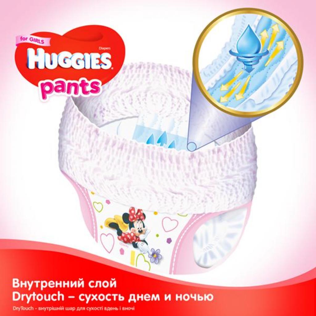Підгузки Huggies Pants 3 для дівчаток (6-11 кг) 2*44 шт (5029054216644) - зображення 2