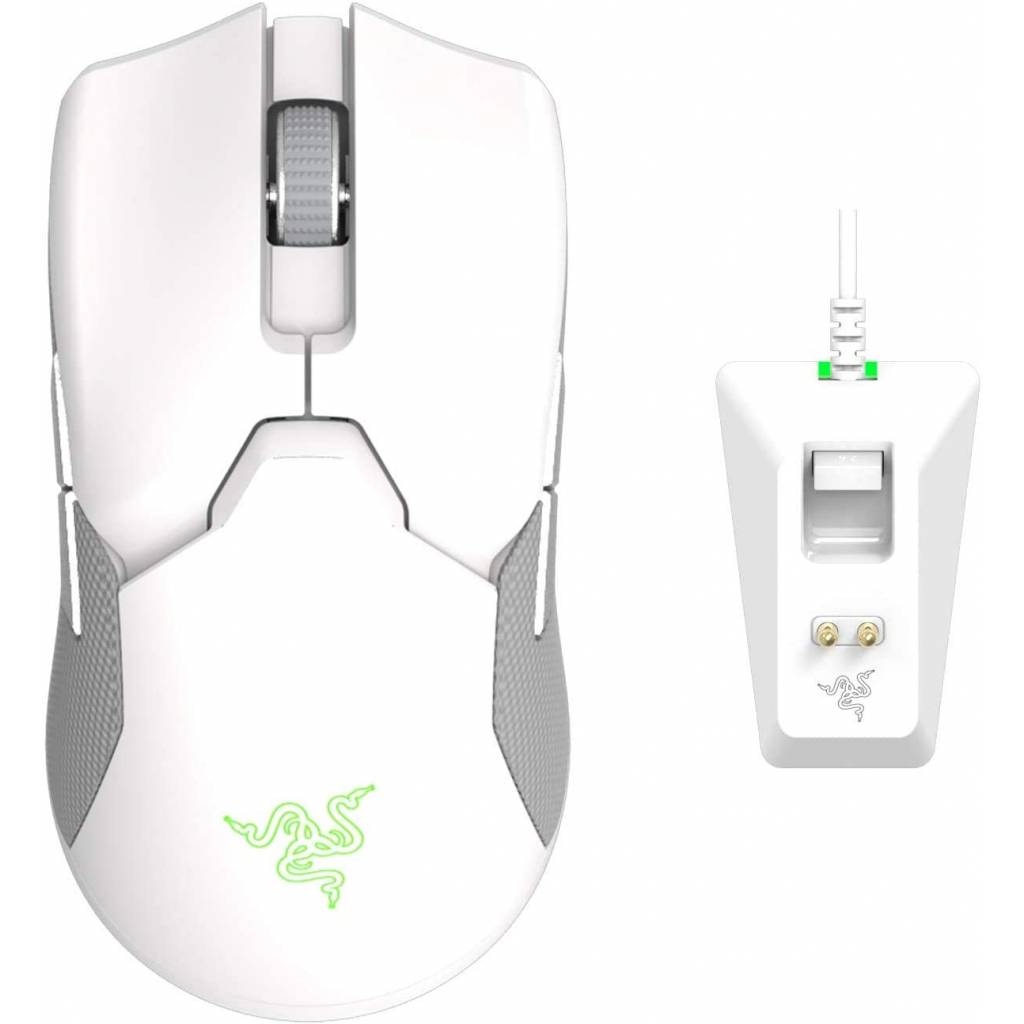 Мишка Razer Viper Ultimate Mouse Dock Wireless RGB White (RZ01-03050400-R3M1) - зображення 1