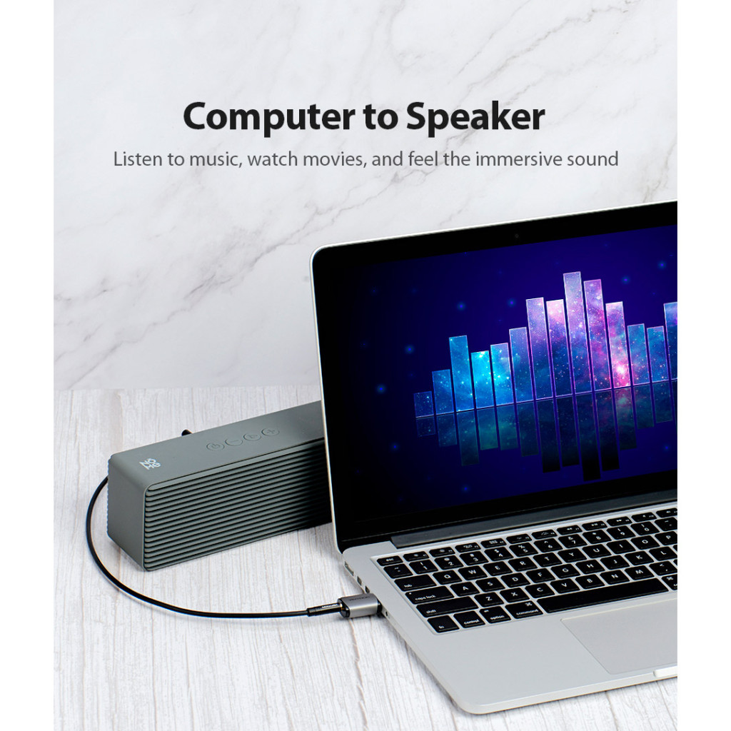 Звукова плата Vention Audio USB 1х3,5mm jack 4pin Metal (OMTP-CTIA) (CDLH0) - изображение 6