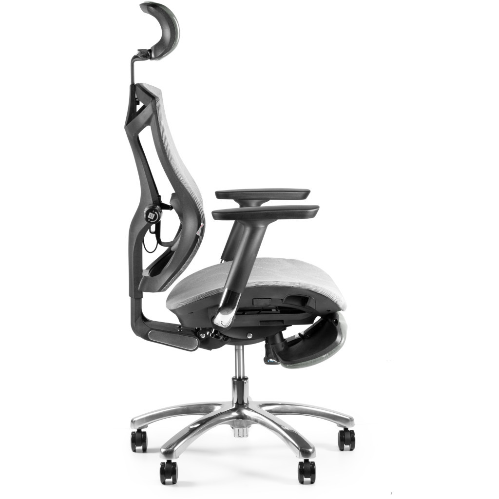 Крісло ігрове Barsky Game Mesh Grey (GM-02) - зображення 2