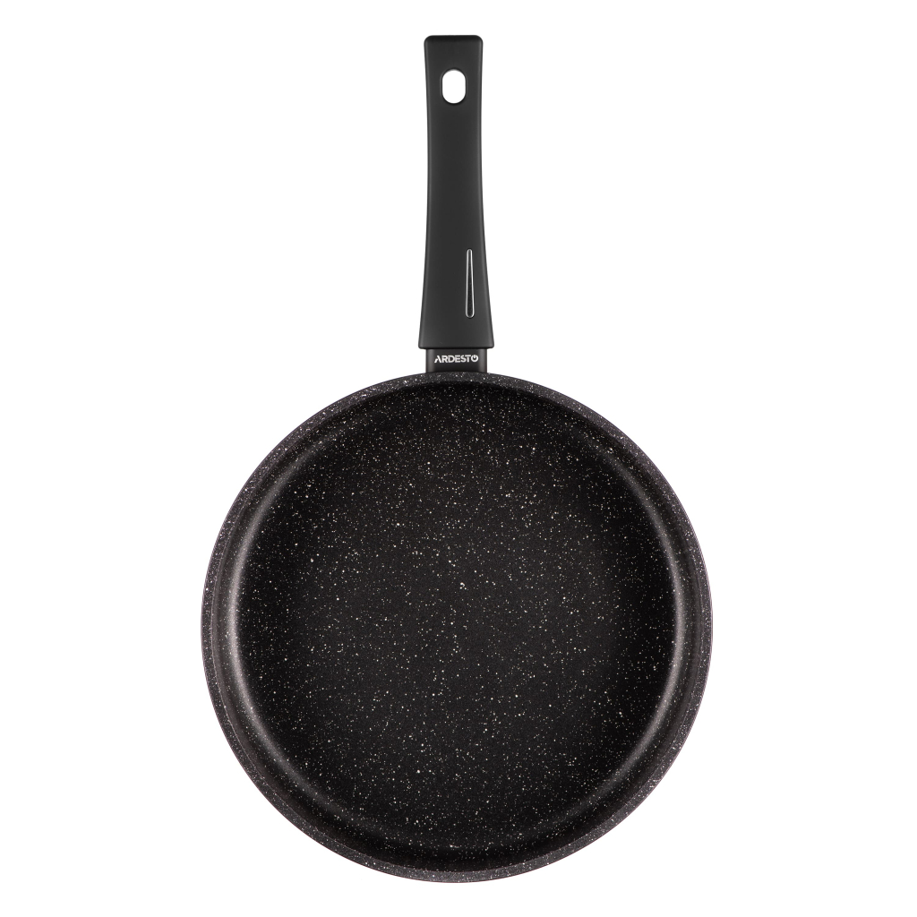 Сковорода Ardesto Gemini Gourmet Andria, 28см, алюміній, чорний (AR1928GMG) - зображення 6