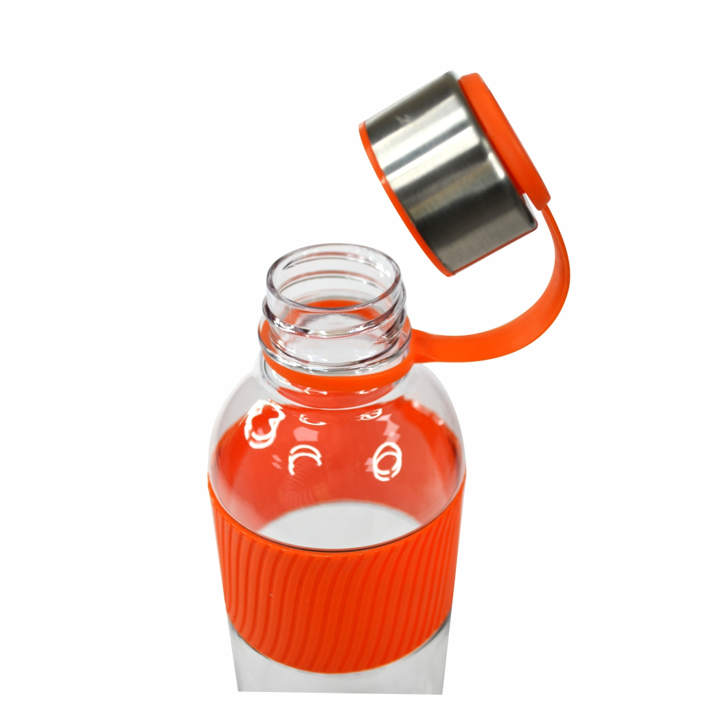 Пляшка для води Line Art Limpid 850 мл помаранчевий (20222LA-06) - зображення 5