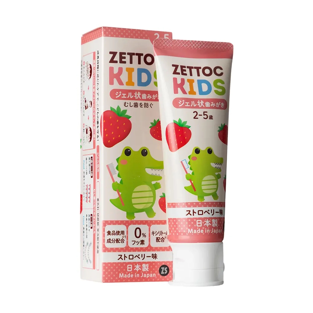 Дитяча зубна паста Zettoc Nippon Полуниця 60 г (4582118955305) - зображення 2