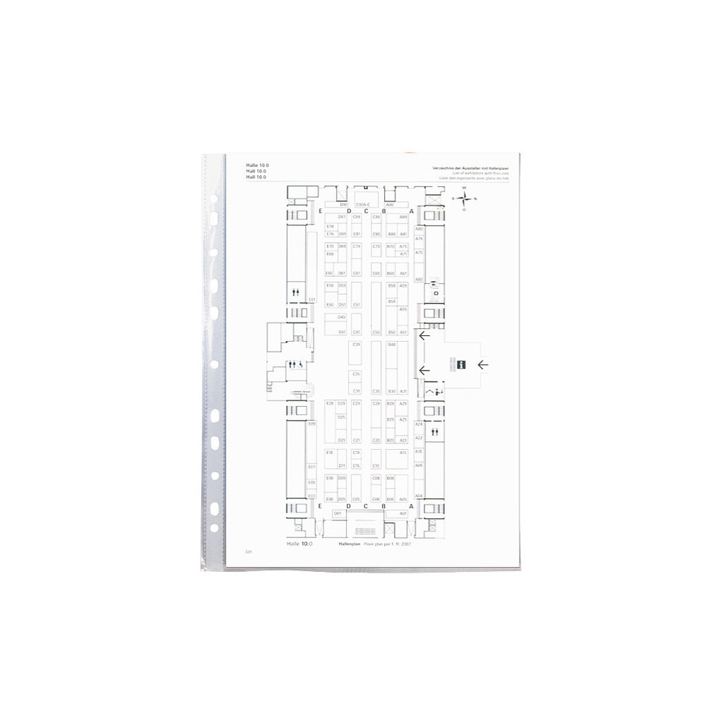 Файл Delta by Axent А4 + 40 мкм глянсовий Прозорий, 100 шт (D1004) - зображення 2