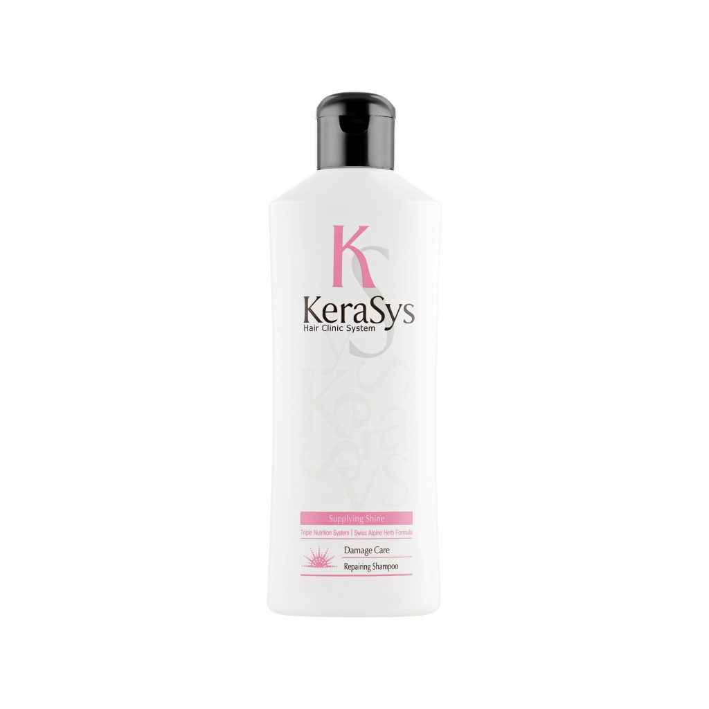 Шампунь KeraSys Hair Clinic System Repairing Shampoo Відновлювальний 180 мл (8801046288917) - зображення 1