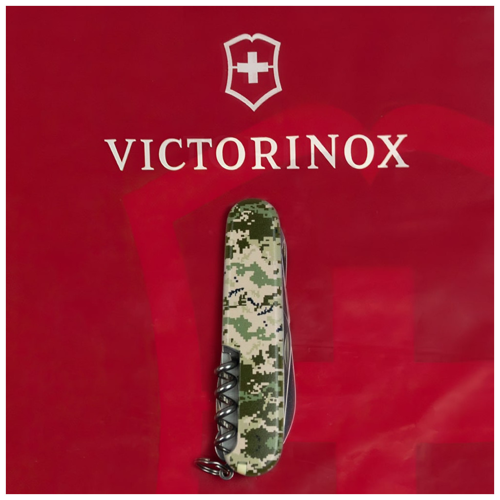 Ніж Victorinox Climber Army Піксель + Лого (1.3703.3_W3941p) - изображение 10