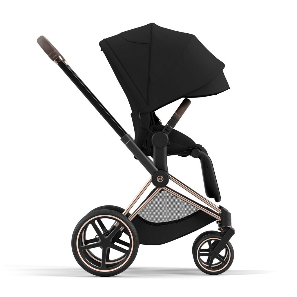 Набір текстилю для коляски Cybex Priam Deep Black (521002417) - зображення 4
