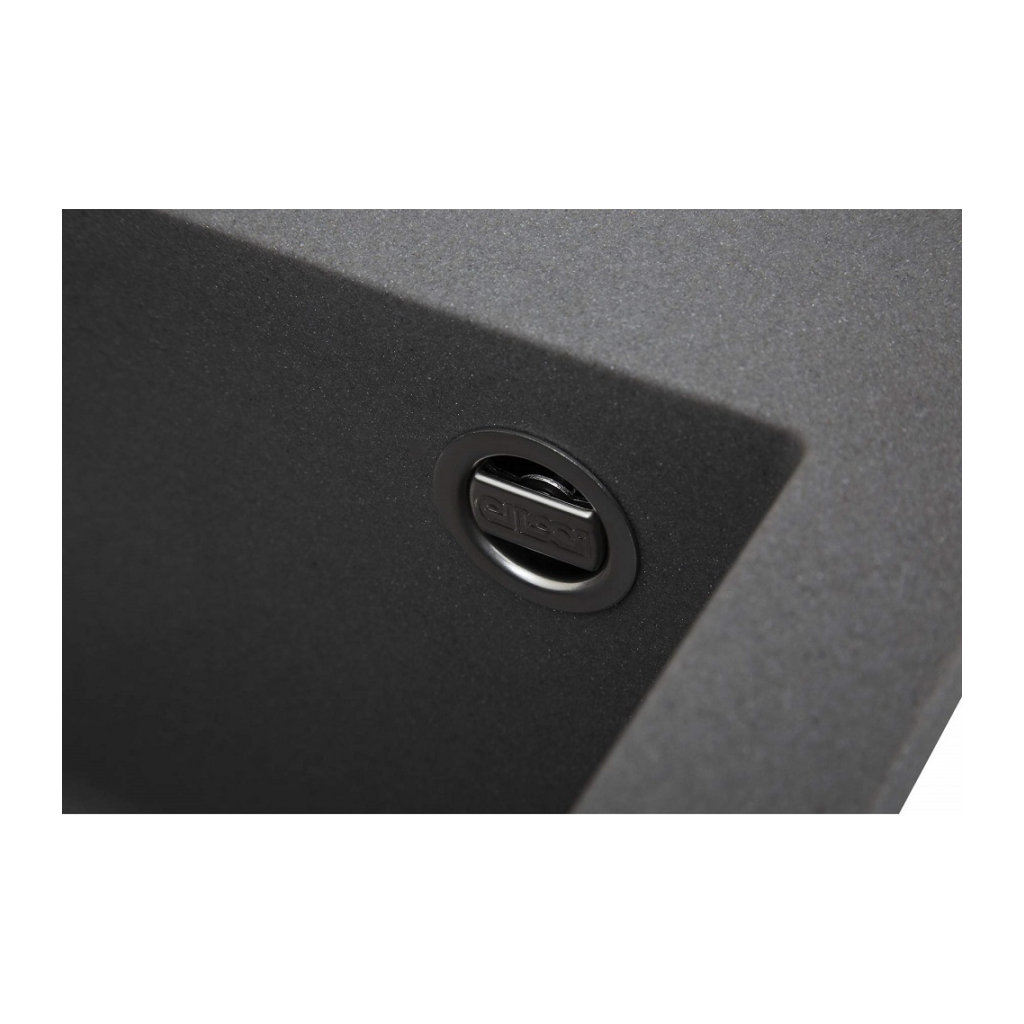 Мийка кухонна Elleci Q 105 on top titanium 73 - зображення 5