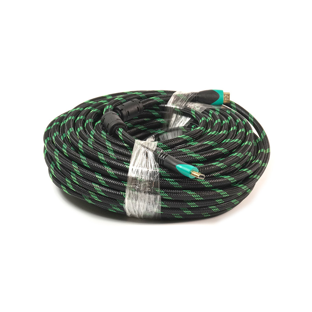 Кабель мультимедійний HDMI to HDMI 30.0m PowerPlant (KD00AS1297) - зображення 2