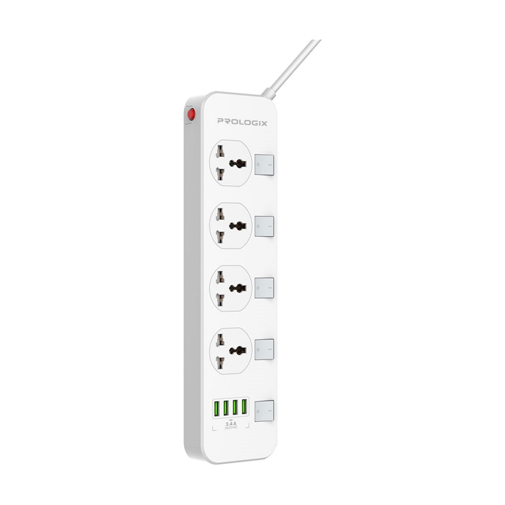 Мережевий фільтр живлення Prologix Premium PR-SC4408W (PR-SC4408W) - зображення 3