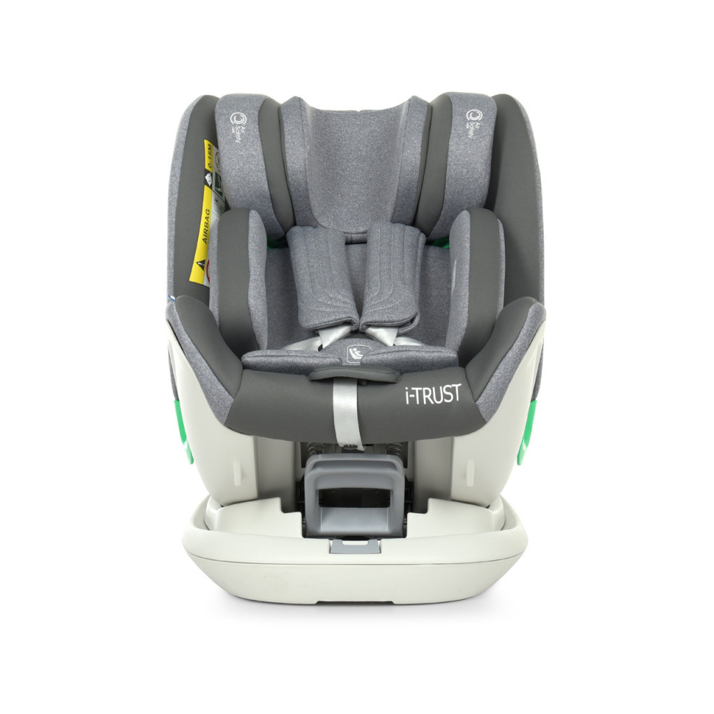 Автокрісло El Camino ME 1081 I-Trust 360 IsoFix 0-36 кг light grey - зображення 2