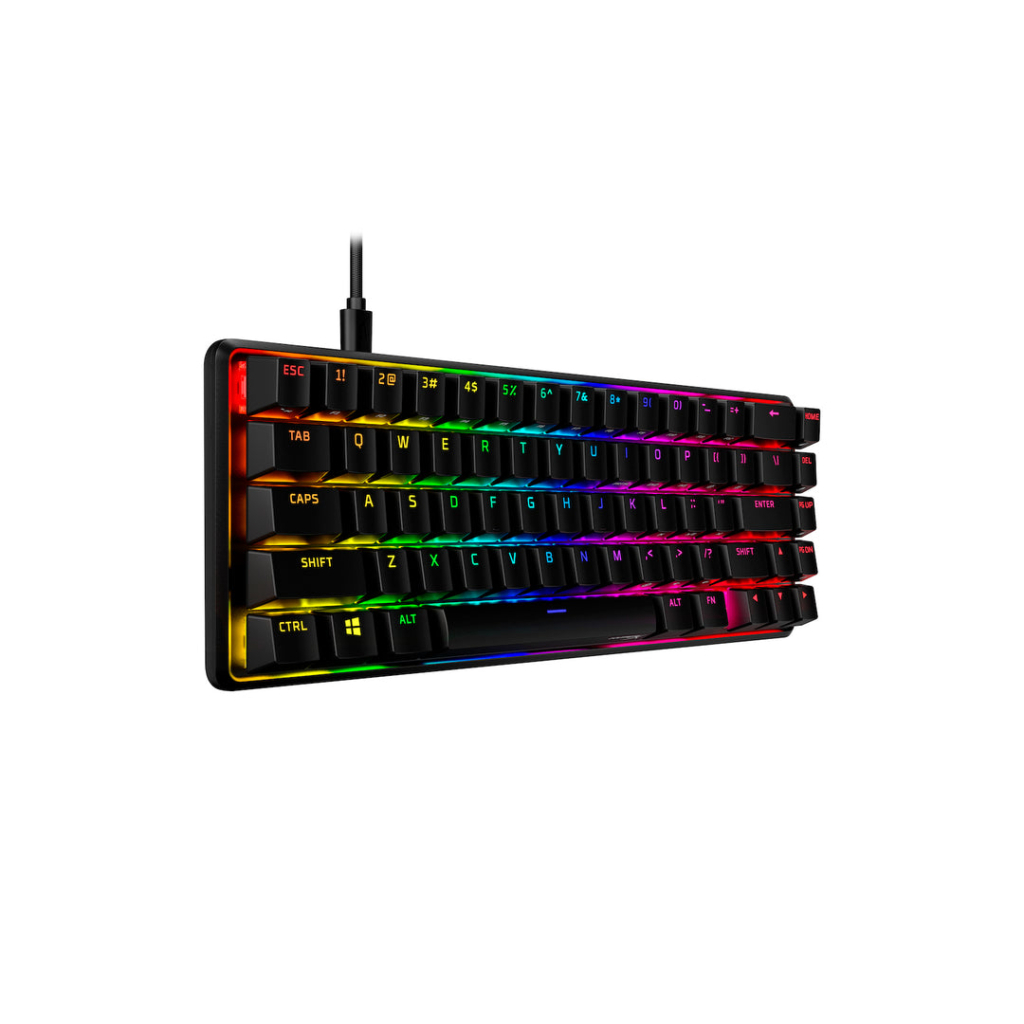 Клавіатура HyperX Alloy Origins 65 HX Red USB UA Black (4P5D6AA) - зображення 7