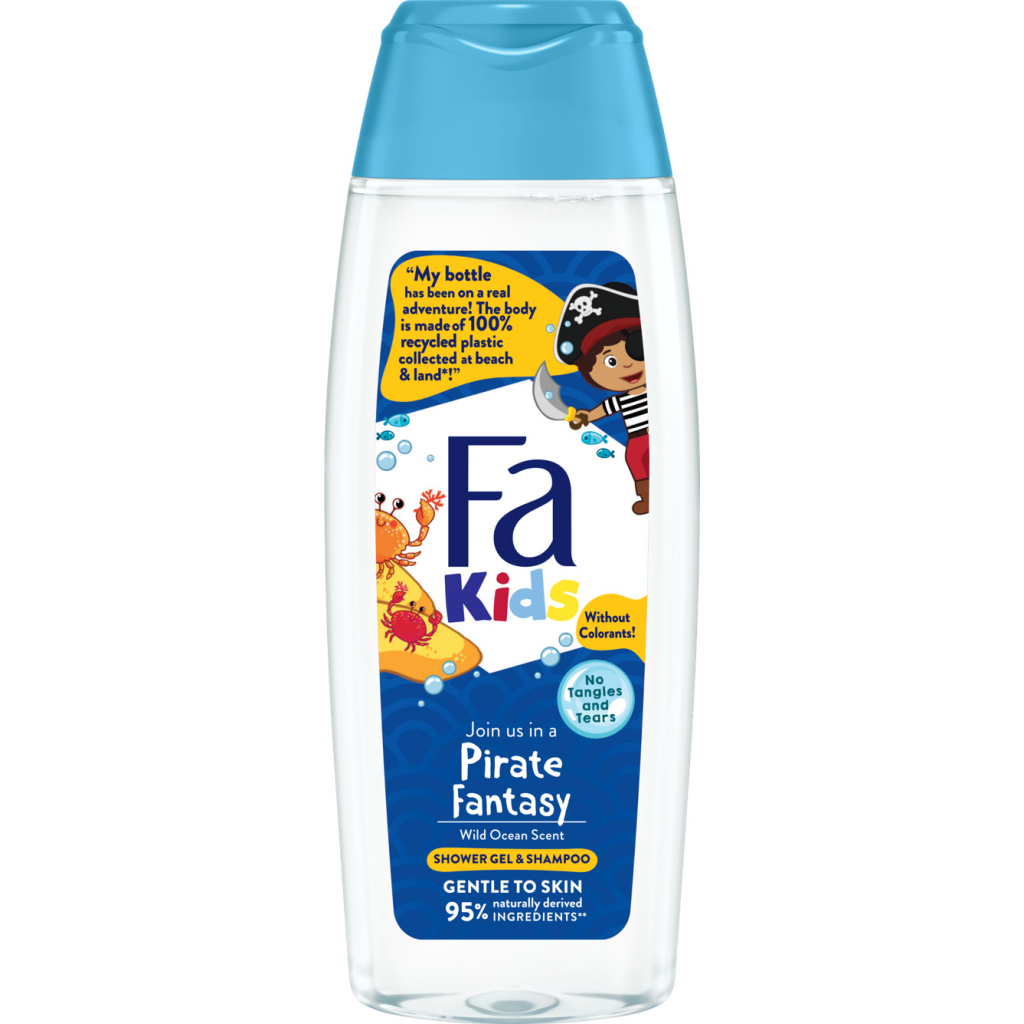 Дитячий гель для душу Fa Kids Хоробрий пірат для хлопчиків 250 мл (9000100662468) - изображение 2