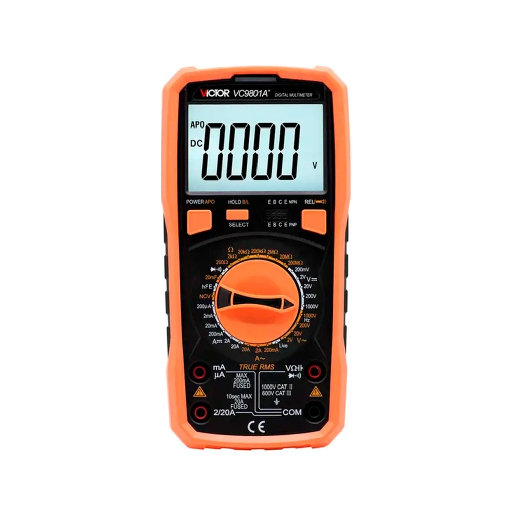 Цифровий мультиметр Victor VC9801A, V, A, R, С, F (VC9801A) - зображення 1