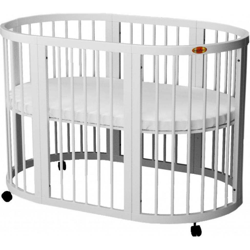 Ліжечко Ingvart SMART BED ROUND білий (1729003) - зображення 2