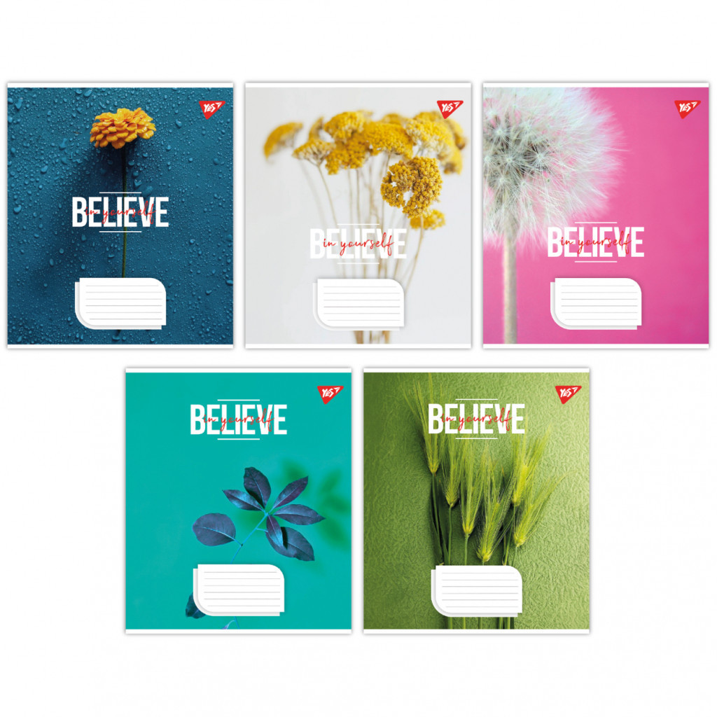 Зошит Yes Believe in yourself 36 аркушів лінія (767082) - зображення 1