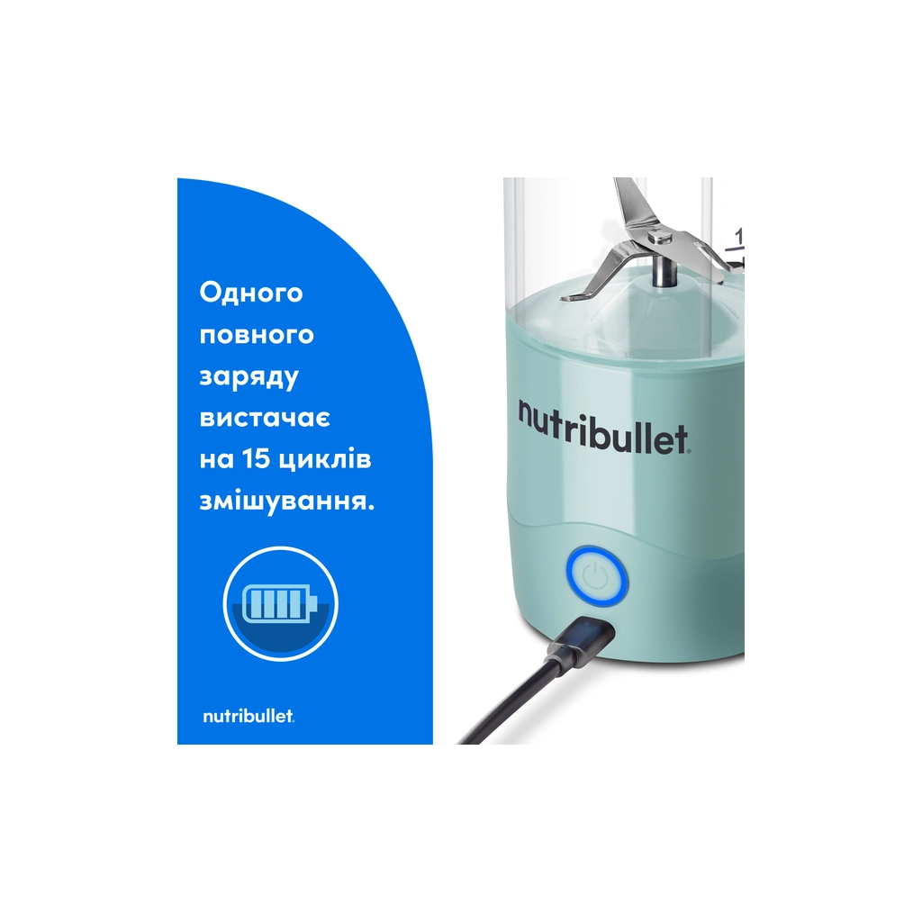 Блендер NUTRIBULLET NBP003LBL - изображение 5