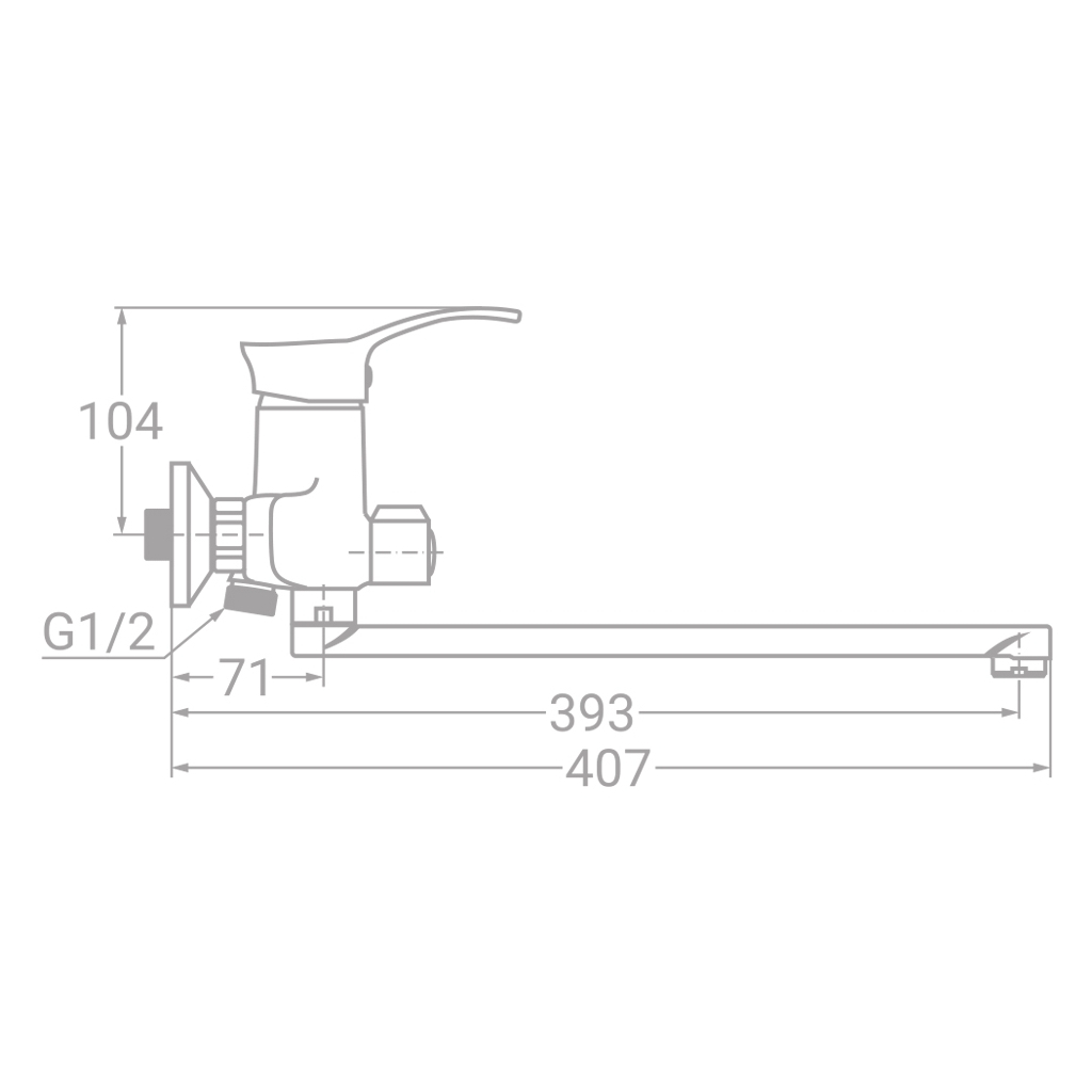 Змішувач TAU SM-2C244C (9843220) - зображення 3