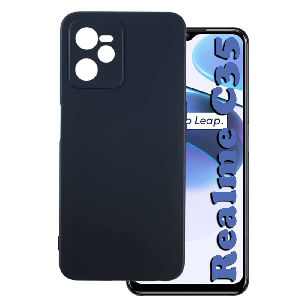 Чохол до мобільного телефона BeCover Realme C35 Black (708125) - зображення 1