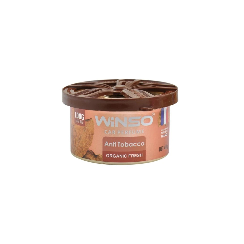 Ароматизатор для автомобіля WINSO Organic Fresh - Anti Tobacco (533210) - зображення 1