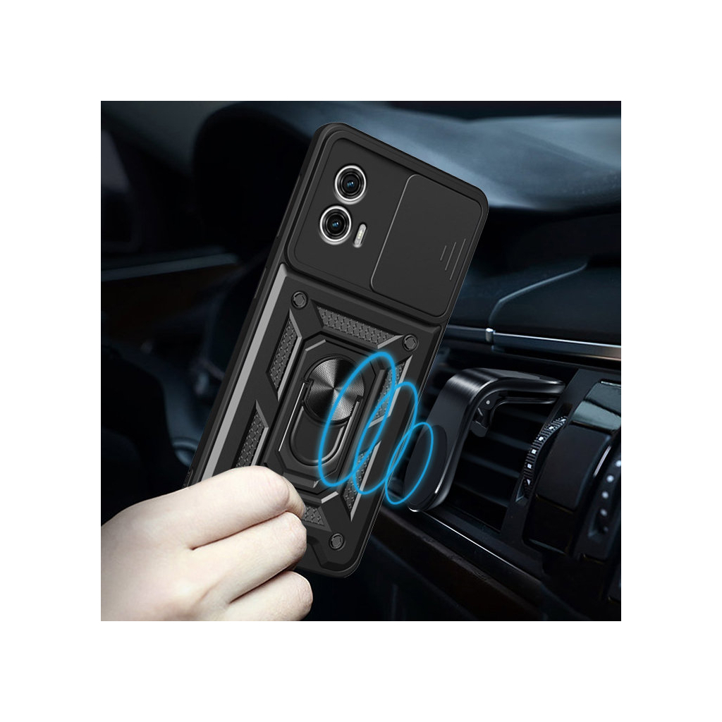 Чохол до мобільного телефона BeCover Military Motorola Moto G73 Black (709982) - зображення 5