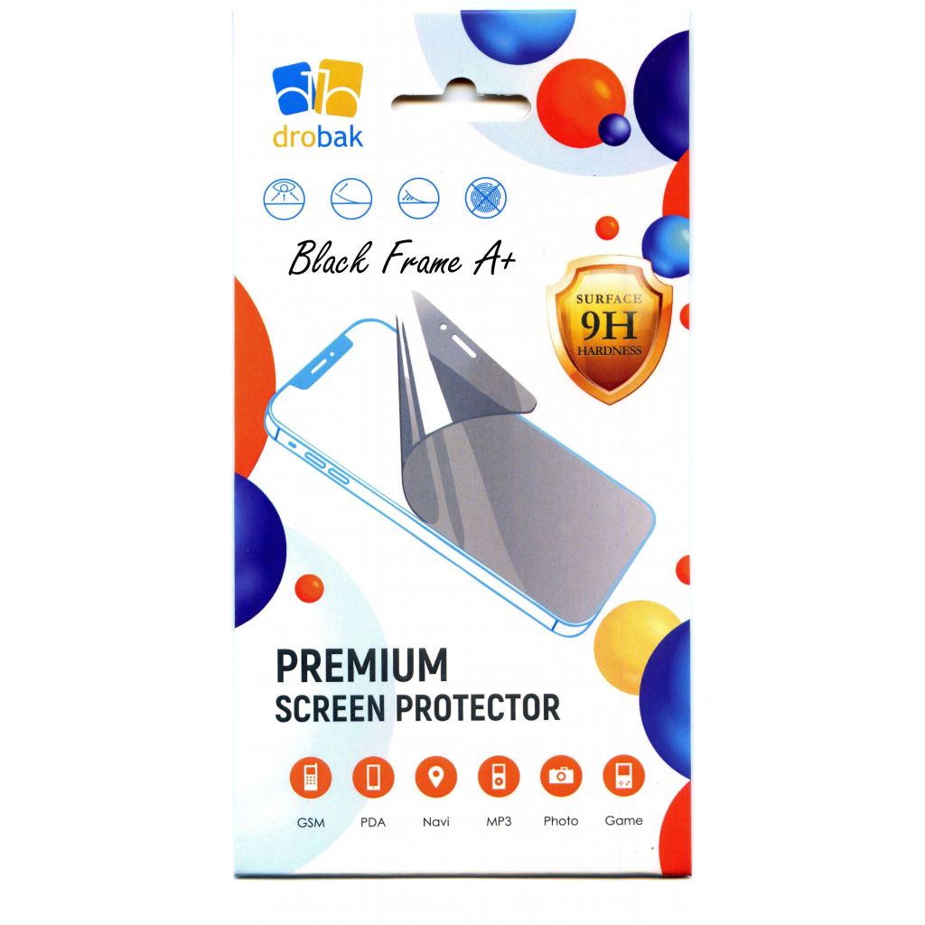 Скло захисне Drobak Tecno Spark 10 Pro Black Frame A+ (535317) - зображення 2