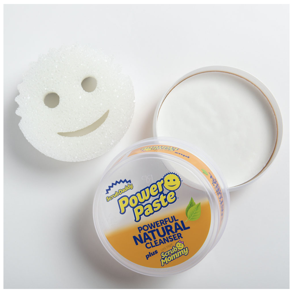 Крем для чищення кухні Scrub Daddy Power Paste Універсальна паста з губкою Scrub Mommy 250 г (5060481021852) - изображение 2